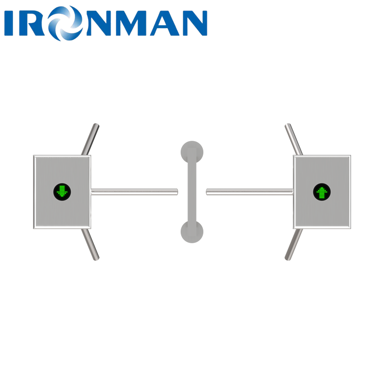 Ironman IM.S101 Stainless Steel Tripod Turnstile | RFID/IC Card/Face Recognition Access Control Gate