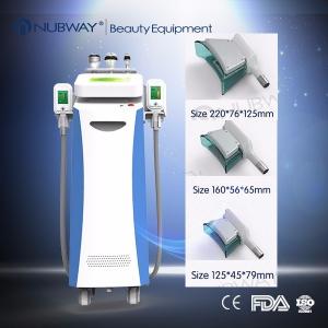 China 4 functions in one mode 5 handles cryolipolysis slimming machine vacuum suction body shaper slimming machine on sale