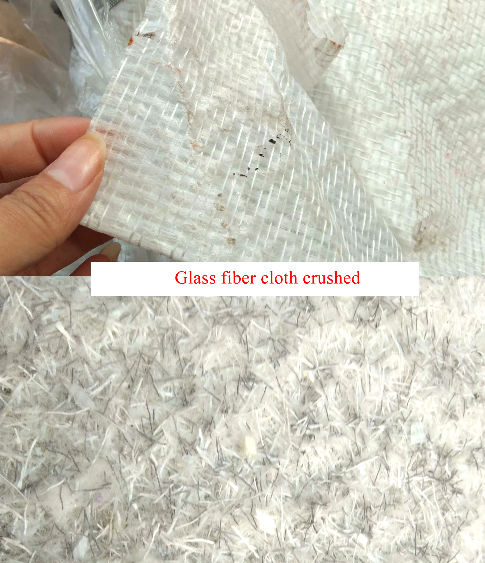 Waste textile recycling machine fabric old clothes fiber crusher shredder machine