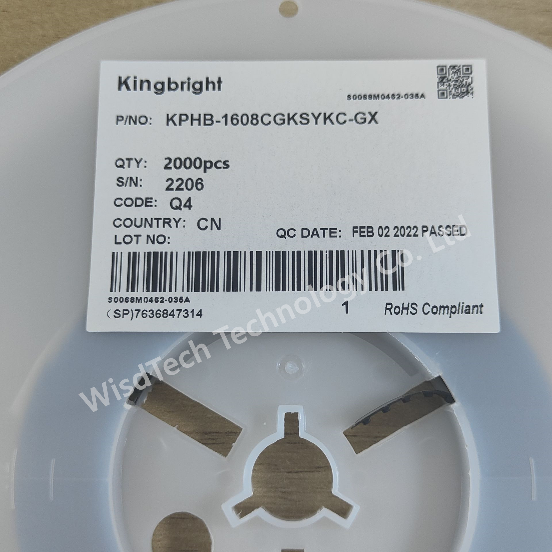 KPHB-1608CGKSYKC-GX Single Color LEDs Light emitting Diode LED Power LEDs
