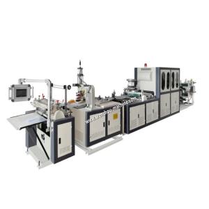 China Automatic High Frequency PVC Zipper Bag with Pocket Making Machine on sale