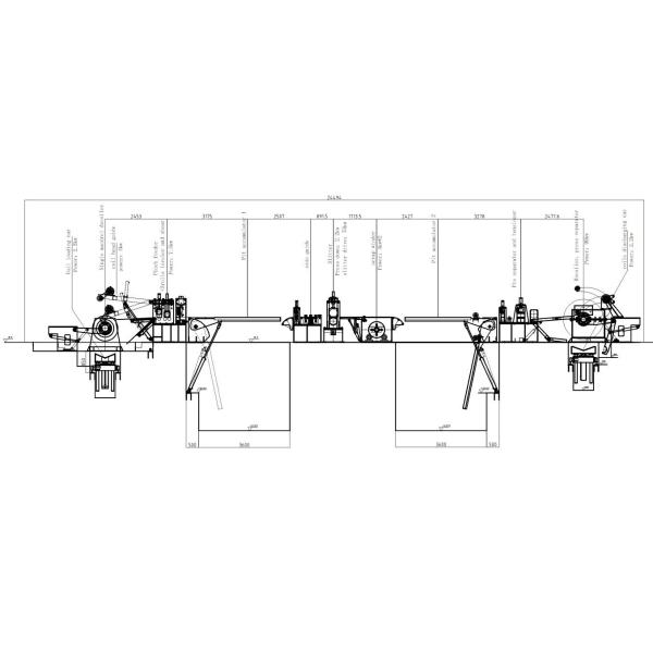 Customized Slitting Line Machine High Speed Sheet Metal Coil Slitting Lines