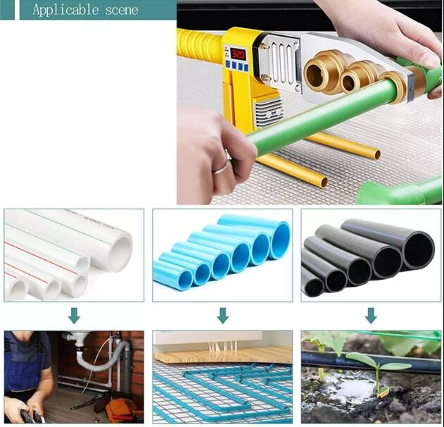 ZEMO Plumber Pipe Welding Tools , PPC PPR Pipe Installation Tools