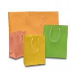 Matte Laminate Jewelry Gift Bags / Custom-printed Jewellery Paper Bag