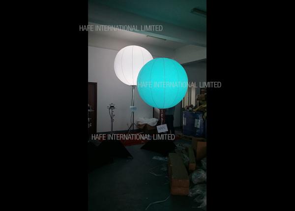 Quality Custom Type Blow Up Led Balloon Light With 72 W / 96 W Color Changing RGB Lamp for sale