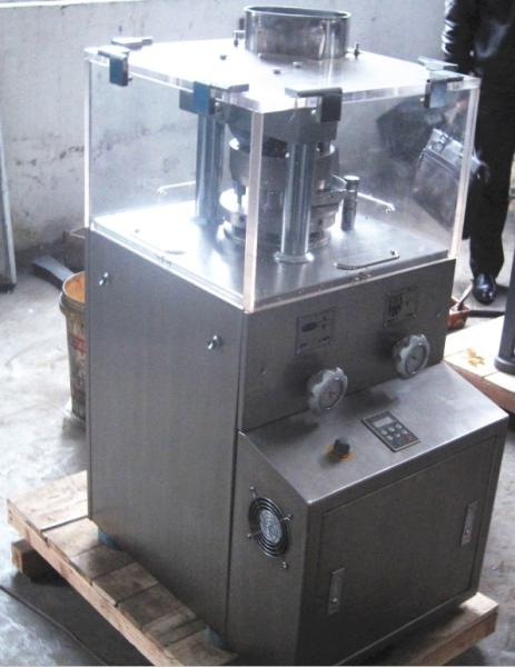 Small Automatic Single Punch Rotary Tablet Press Machine For Chemical /