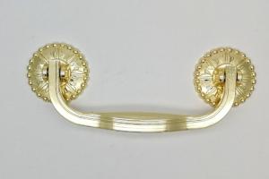 Buy cheap High Polishing Metal Coffin Handles Gold Plating 30 Days Delivery Time product