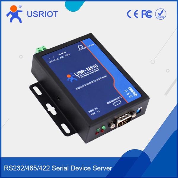 Quality USR-N510 Industrial Modbus Gateway Serial RS232 RS485 RS422 to Ethernet converter for sale