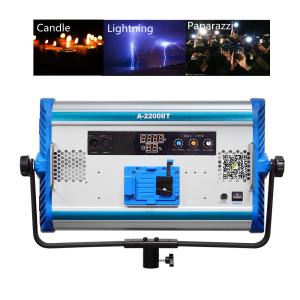 Buy cheap 100w bi color soft LED Professional video studio camera light panel Photographic Lighting 10 Effects DMX product