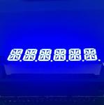 Super Bright Red 6 Digit 14 Segment Led Display 10mm For Taximeter