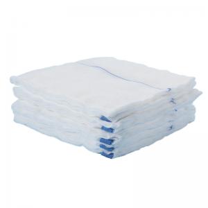 Buy cheap Non Sterile Medical Dressing Gauze 30x30cm 100% Cotton Gauze Lap Sponge Compress product
