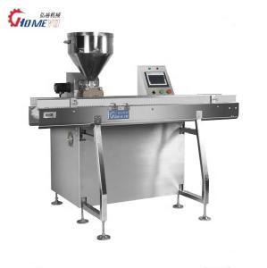 Buy cheap Automatic Bun Puff Bread Croissant Filling Cream Injector Machine Two Layer product