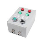 Waterproof Push Button Switch Box , Emergency Stop Button Box Indicator Light