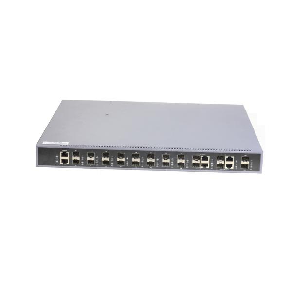 HiOSO Dual Power Supply 1U Rack OLT Fiber Optic Access 128 Terminals