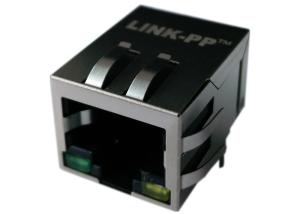 China MOX-RJ45TD-001 Magnetic RJ45 Jack 10/100Mbps Rj45 Ethernet Lan Single Port on sale