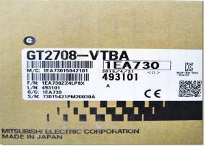 China Mitsubishi Human Machine Interface Touch Screen GT2708-VTBA AC100~240V on sale