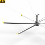 Natural Breeze System with Large Industrial HVLS Ceiling Fan
