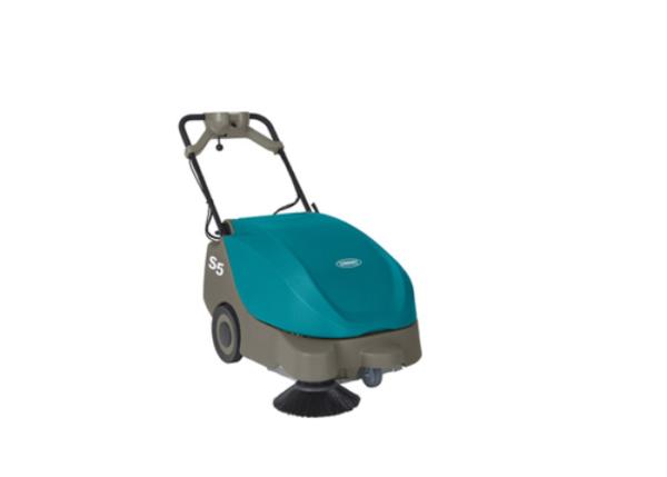Quality Durable Battery Powered Floor Sweeper With Double Reverse Rotation Brush for sale