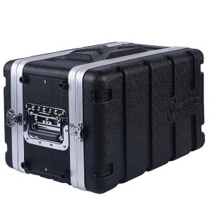 Durable  ABS 8 Depth 6u Shallow Flight Case 4X Laches