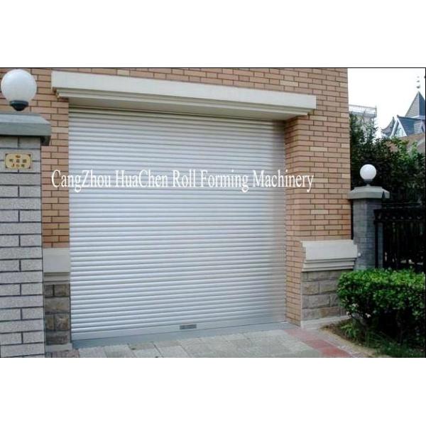 PPGI / aluminium roller shutter door roll forming machine for construction door feild