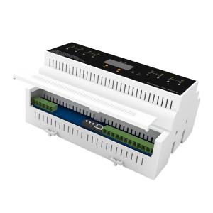 Buy cheap 4 Channels DIN FLV4 Lighting Control Module With DC NET Communication product