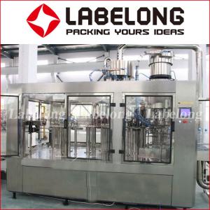 China Rinser Filler Capper 500ML PET 5000BPH Automatic Juice Filling Machine on sale