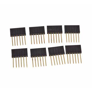 China 2.54mm 6 8 10 Pin Header Connector For Arduino Shields Gold Plating on sale