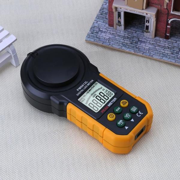 Digital LED Luxmeterlight Intensity Meter , Automatic Light Measuring Instrument