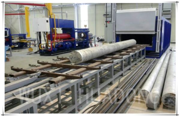 4KW Magnesium Alloy Automatic Vertical Continuous Casting Machine Screw Type For