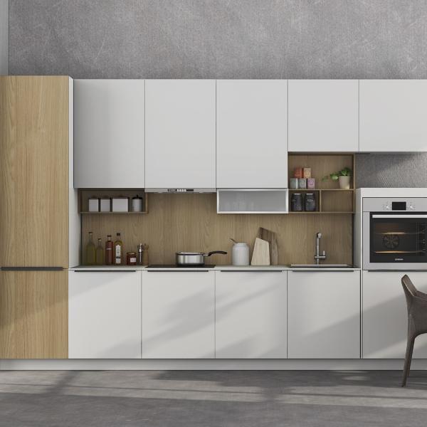 Quality Modern Kitchen Cabinets Complete Sets Mdf Cabinet Lacquer Painting Cupboard for sale