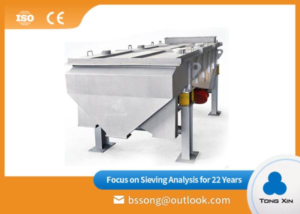 Quality Food Grade Linear Vibrating Screen Easy To Maintenance Simple Operation for sale