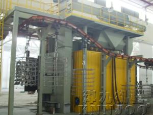 Buy cheap Only Advanced Shot Blasting Control System Catenary Shot Blasting Machine product