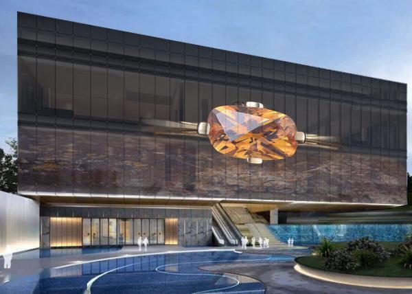 Quality Business Center Giant Transparent Led Window Display 3.91mm Pixels 1920HZ for sale