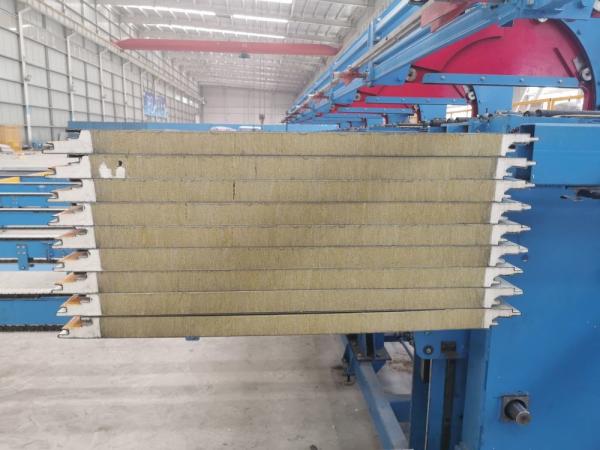 Quality Waterproof Rockwool 50mm Sandwich Panel PUF Insulation Sheet For Roof Wall for sale