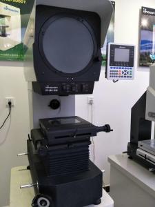 China CE Digital Profile Projector Measurement Screen Sizes 300mm Edge Detector Mini Printer Green Light Source on sale