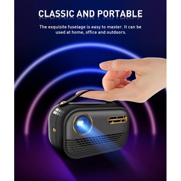 0.2"DMD Android DLP Home Cinema Projector 4k 65 ANSI Lumens