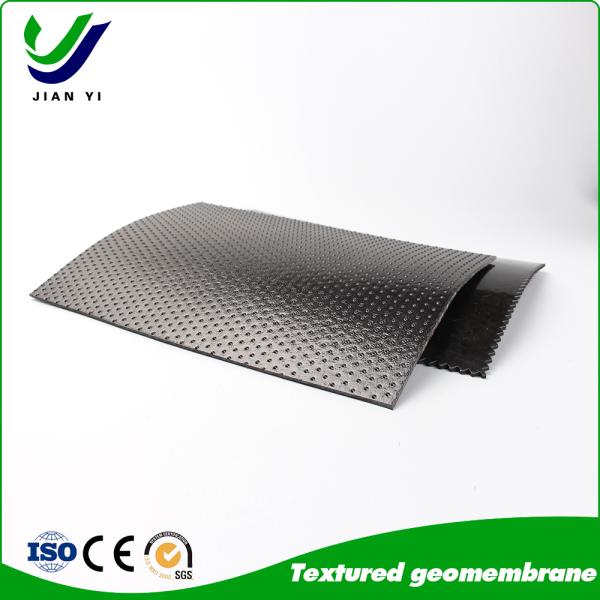 Quality Textured Nubbed HDPE Geomembrane Engineered Grip, Superior Containment for sale