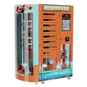 Smart Bill Acceptor/Coin/Qr Code Payment Gift Vending Machine For Hotel Shopping Mall School