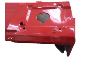 Buy cheap Red RD140N Diesel Engine Spare Parts New Condenser Outer Cover product