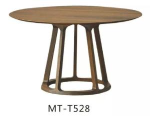 Hotel Side Coffee Table Round Countertop End Table With Natural Timber Wood
