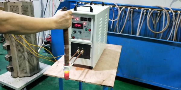 Quality 60KW Fast Induction Brazing Machine For Heat Distributor And Alumininum Heat Exchanger for sale