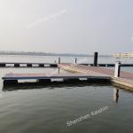 Aluminum Alloy Floating Docks Marine WPC Decking Floating Pontoon