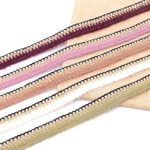Buy cheap Metallic Gimp Fluffy Nylon Hemming 2CM Crochet Braid Trim product