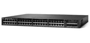 Buy cheap 4x10G Uplink Cisco Catalyst 3650 Switch IP Services WS-C3650-48TQ-E Desktop product