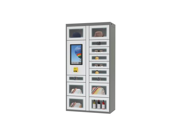 Quality Mini Vending Machine Alipay Acceptor Kiosk Locker Automatic 32 Inch Touch Screen for sale