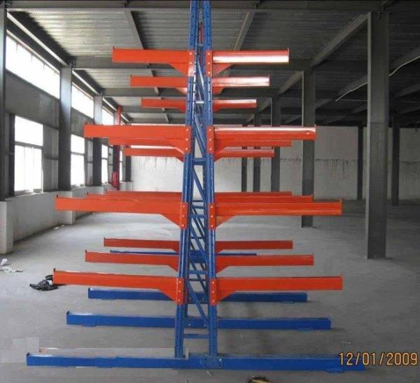 Quality Industural light duty racking system , Long span cantilever lumber racks for sale