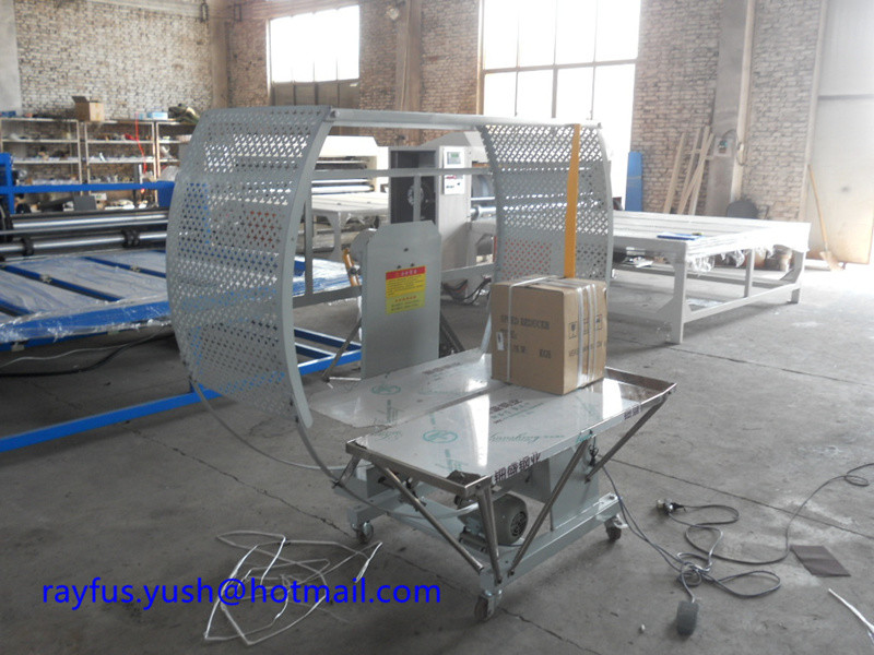 Auto Carton Folder Gluer Machine / Tape Tying Machine Size Customized