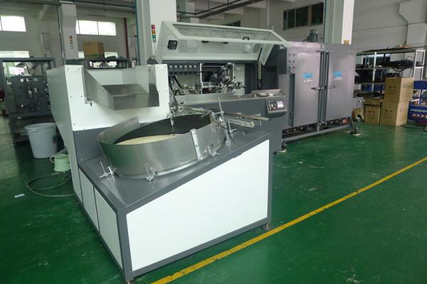 Quality Plastic Container Automatic Screen Printing Machine 4000Pcs / Hr With Unscramble for sale