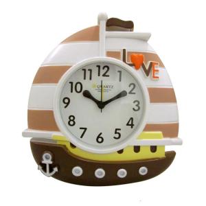 China Sailing Boat design digital alarm clock on sale