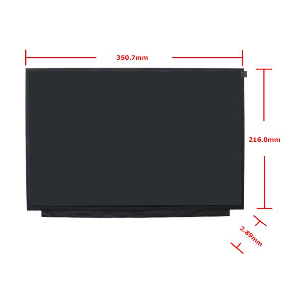 Ultra Thin TFT LCD Screen Panel 15.6 Inch 1920x1080 With EDP Interface